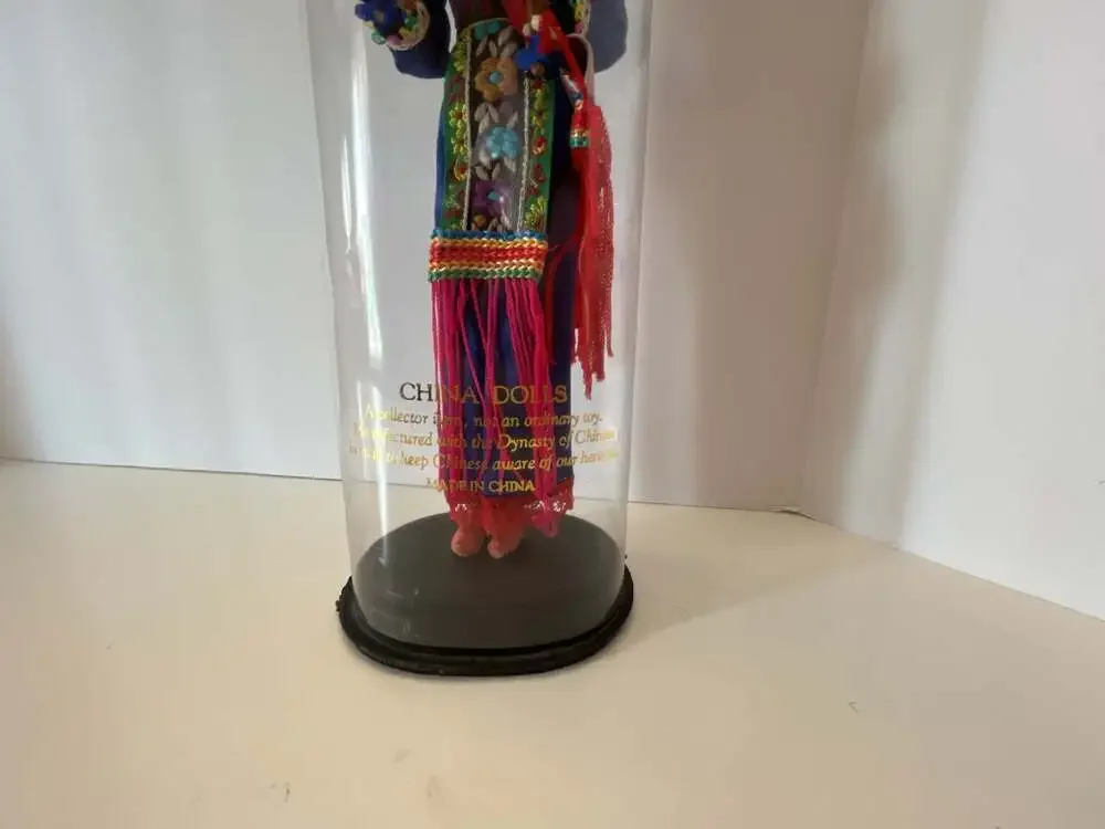 Dynasty of China Heritage Traditional Souvenir Doll in Display Case